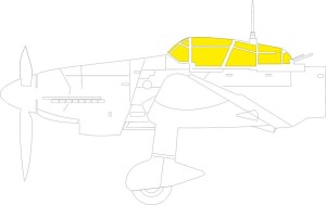 Eduard Accessories 1:35 JX296 Ju 87G-1/2 TFace for BORDER MODEL
