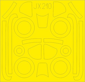 Eduard Accessories 1:32 JX210 P-51D for Revell