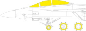 Eduard Accessories 1:32 JX283 F/A-18F Tface, for REVELL