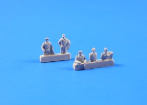 CMK 1:72 129-F72226 German tank crew 1944