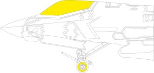 Eduard Accessories 1:48 EX901 F-35B TFace for ITALERI