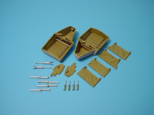 Aires 1:32 2024 F4U-1 Corsair Fahrwerkschacht