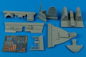 Aires 1:32 2087 F8F-1 Bearcat cockpit set Für Trumpeter Bausatz