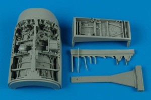 Aires 1:32 2056 F-16C Fighting Falcon Fahrwerkschacht für Academy Bausatz
