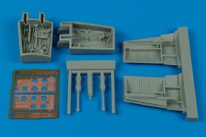 Aires 1:32 2078 F-86 Sabre air brake set für Kinetic Bausatz