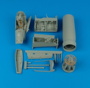 Aires 1:32 2100 F-8J Crusader detail set for Trumpeter