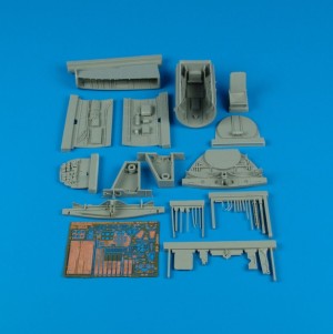 Aires 1:32 2069 Messerschitt Me 262A Schwalbe Cockpit & Wheel Bay Set for Trumpeter Bausatz