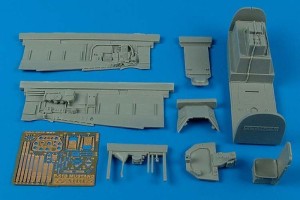 Aires 1:32 2091 P-51D Mustang cockpit set Für Trumpeter Bausatz