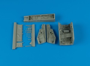 Aires 1:32 2072 F-100D Super Sabre Wheel Bay für Trumpeter Bausatz