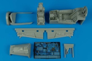 Aires 1:32 2106 F-8J Crusader cockpit set for Trumpeter