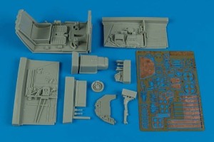 Aires 1:32 2141 Bf 109F-2/F-4 cockpit set for Hasegawa