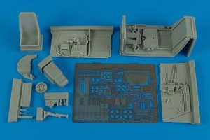 Aires 1:32 2151 Bf 109F-2/F-4 early cockpit set (HAS)