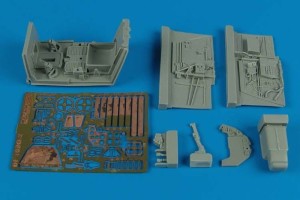Aires 1:32 2142 Bf 109G-2 cockpit set for Trumpeter