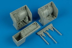 Aires 1:32 2133 MiG-23 Flogger wheel bay for Trumpeter