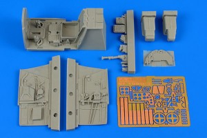 Aires 1:32 2191 Bf 109G-2 cockpit seet for Revell