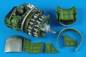 Aires 1:32 2167 P-47D Thunderbolt engine set