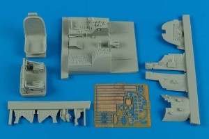 Aires 1:32 2178 A1H skyraider cockpit set f. Zoukei Mura