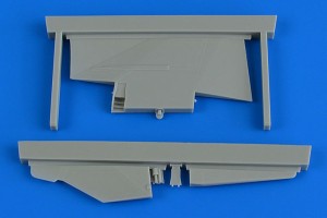 Aires 1:32 2235 MiG-23MF/MLD correct tail fin for trumpeter