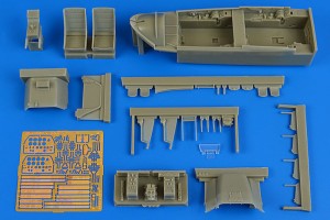 Aires 1:32 2217 T-28B Trojan cockpit set for Kitty Hawk
