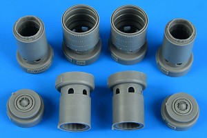 Aires 1:32 2250 F-5E/F Tiger II exhaust nozzles for KITTY HAWK