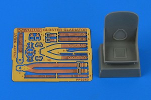 Aires 1:32 2252 Gloster Gladiator pilot seat for ICM