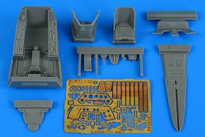 Aires 1:32 2253 Fw 190A-8 cockpit set for HASEGAWA