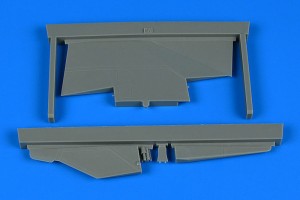 Aires 1:32 2233 MiG-23ML correct tail fin for Trumpeter