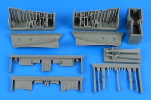 Aires 1:32 2267 Tornado GR.4 wheel bay for ITALERI