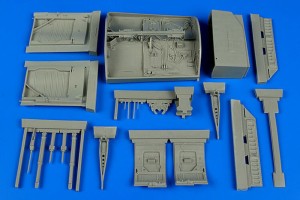 Aires 1:32 2268 F-104A/C Starfighter wheel bay for ITALERI