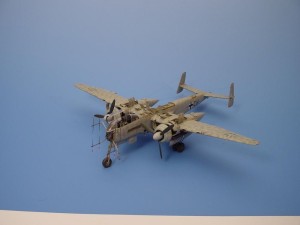 Aires 1:48 4042 Heinkel He-219 A-7 UHU Super Detailset, 111 Resinteile, 98 Fotoätzteile.