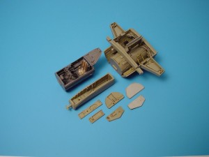 Aires 1:48 4148 Messerschmitt Me 262A Schwalbe Fahrwerkschacht