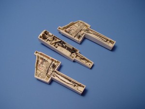 Aires 1:48 4112 A-4 Skyhawk Fahrwerkschächte für Hasegawa Bausatz