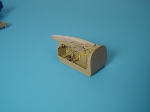 Aires 1:48 4153 Arado Ar 234B-1 Blitz Hauptfahrwerks schacht für Hasegawa Bausatz