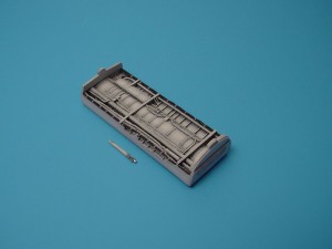 Aires 1:48 4172 F-8 Engine Luftschacht bei angehobenem Flügel