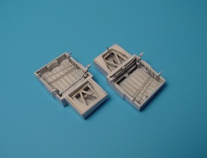 Aires 1:48 4174 A-1H Skyraider Fahrwerkschächte für Tamiya Bausatz