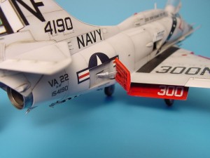 Aires 1:48 4185 A-4 Skyhawk Bremsschilder (offen) für Hasegawa Bausatz