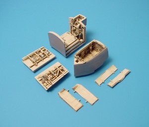 Aires 1:48 4201 AV-8B Harrier Fahrwerkschächte für Hasegawa Bausatz
