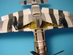 Aires 1:48 4186 P-51B/C Fahrwerksschacht