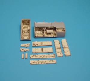 Aires 1:48 4202 A-7 Corsair II Fahrwerkschächte für Hasegawa Bausatz