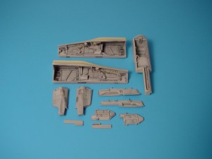 Aires 1:48 4188 MiG-29A Fulcrum Fahrwerkschacht