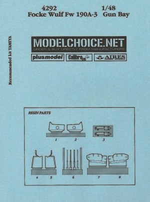 Aires 1:48 4292 Fw 190A-3 gun bay