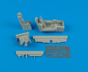 Aires 1:48 4346 F-16C Falcon cockpit set Für Tamiya Bausatz