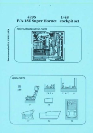 Aires 1:48 4295 F/A-18E Super Hornet Cockpit