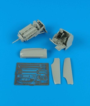 Aires 1:48 4340 Spitfire F Mk. 22 detail set Für Airfix Bausatz