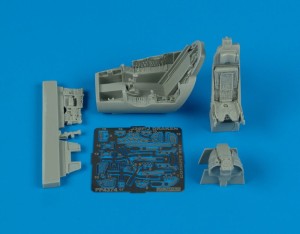 Aires 1:48 4374 J35F/J Draken cockpit set für Hasegawa Bausatz