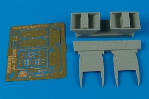 Aires 1:48 4404 Junkers Ju 87D Stuka air coolers für Hasegawa Bausatz