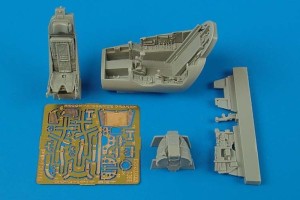 Aires 1:48 4389 S35E Draken (Recon.) cockpit set for Hasegawa kit