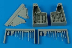 Aires 1:48 4399 Hawker Typhoon wheel bay Für Hasegawa Bausatz