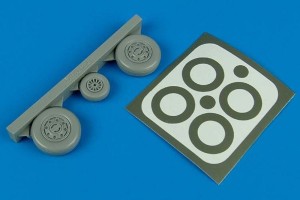 Aires 1:48 4414 F-105 Thunderchief wheels & paint masks für Trumpeter Bausatz