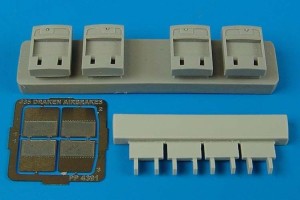 Aires 1:48 4391 J35 Draken Airbrakes for Hasegawa kit